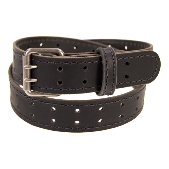 Men's Leather Belt, Vintage Style, Amish Handmade - Picture 1 of 3